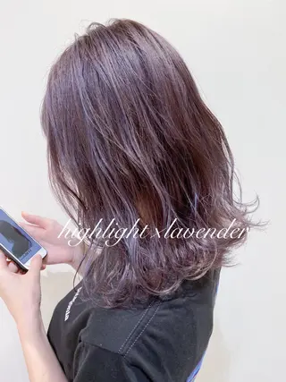 ミディアム 横浜🍒カット エクステ/RIEのヘアスタイル