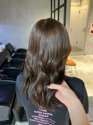 ロング カラー elima 調布所属・ちせ/ 透明感カラー /調布˚ 🦢₊✧のヘアスタイル
