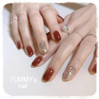 ショート カラー ネイル fumi nail所属・✴︎fumi nail✴︎のネイルデザイン