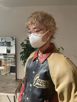 ショート メンズケアブリーチ 特化🔥村田のヘアスタイル