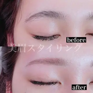 マツエク・マツパ アイブロウ プル eyelashのマツエク・マツパデザイン