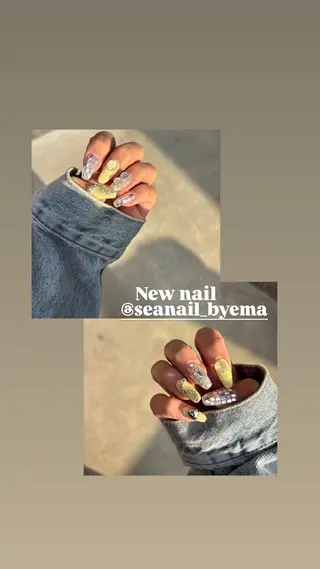 ネイル Sea  nail by emaのネイルデザイン