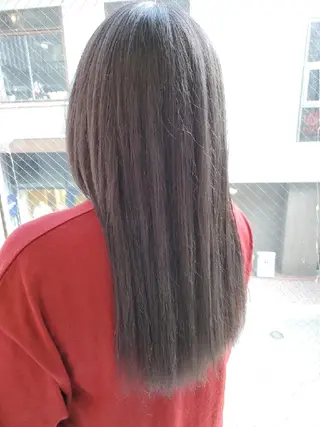 ロング カラー ヘアアレンジ ナカシマ  アユミのヘアスタイル