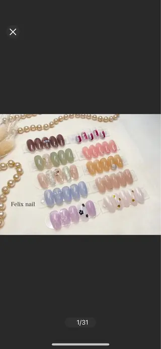 ネイル Felix nail所属・Felix nail 🌼目黒店のネイルデザイン