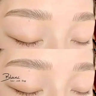 アイブロウ Blanc梅田茶屋町 【まつげパーマ・眉】のマツエク・マツパデザイン