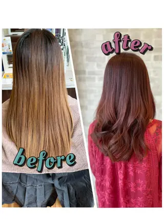 ロング カラー Well's TAIGAのヘアスタイル