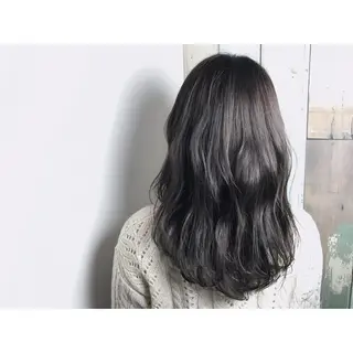 ミディアム セミロング ロング カラー パーマ ショート/レイヤー なら石井知希のヘアスタイル