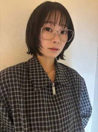 ショート 津田 里菜のヘアスタイル