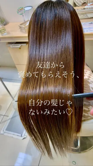 セミロング パーマ ヘアアレンジ 店長 大方康暉のヘアスタイル