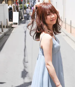 カラー FURUKAWA JUNYAのヘアスタイル