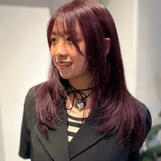 ミディアム カラー オタク美容師♡ /ルナ🦔のヘアスタイル