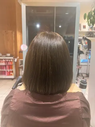 ミディアム カラー ヘアーサロン　エムプラス　ヨツバコ所属・壽賀 竜佑のヘアスタイル