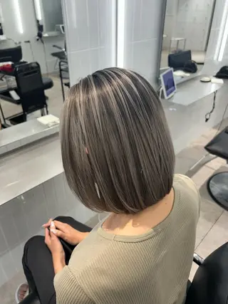 ミディアム カラー 断髪刈舞所属・フェード・メッシュ ハイトーン/fumaのヘアスタイル