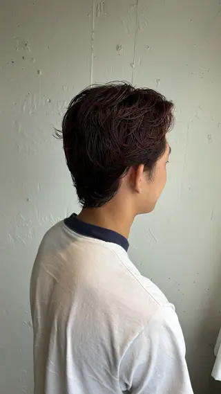 ショート カラー マツモト イクトのヘアスタイル