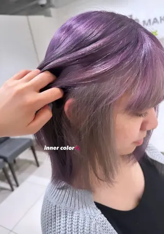 ミディアム 【縮毛矯正/レディー スカット】美涼🎀のヘアスタイル