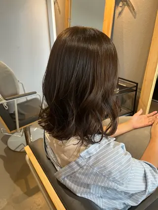 ミディアム ALBAfromAletta所属・ALBAfrom Aletta❁久木のヘアスタイル