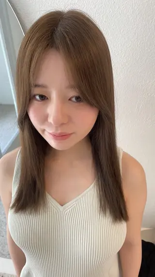 ロング 赤味消しcolor 🌿🤍Ayaのヘアスタイル
