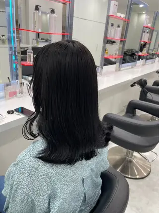 ロング カラー ブリーチなし艶カラー タクト🫧のヘアスタイル