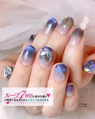 ネイル 爪咲 りり花のネイルデザイン