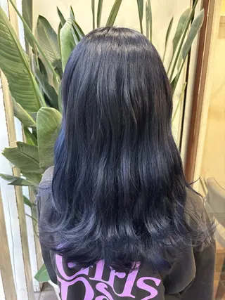 ロング ブリーチ予約率90% 以上✨森山陽向のヘアスタイル