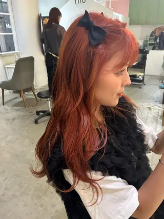 ロング なつめ🐶ショート ベージュカラーのヘアスタイル