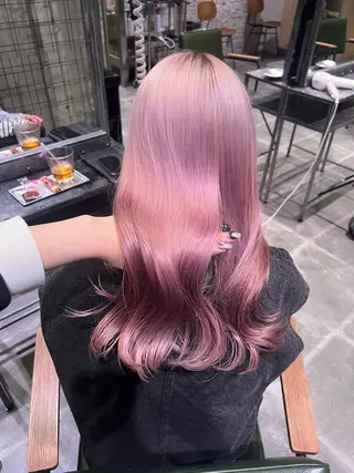 カラー AYANE 韓国ヘア /レイヤーカットのヘアスタイル