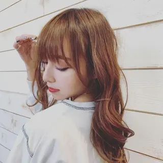 ミディアム Miku❇️ フェイスレイヤーのヘアスタイル