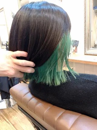 ミディアム 美容室CLASS 細谷智のヘアスタイル