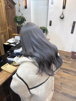 ロング Belle 並木通り店所属・rena/ パーマ/カラーのヘアスタイル