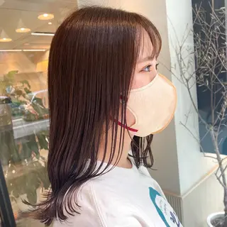 ロング カラー 木原良 (キハラ リョウ)のヘアスタイル