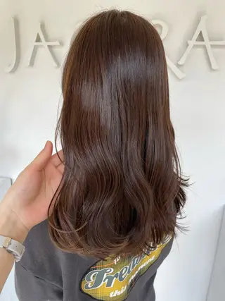 ロング 艶感暖色カラー/ 透明感/kohinaのヘアスタイル