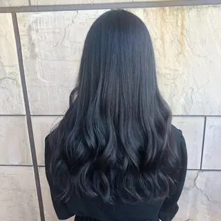 ロング 🦄艶カラー×韓国 NANA💎🐬のヘアスタイル