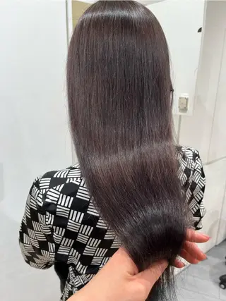 ロング カラー CHAINON所属・🤎HAZUKI🤎 ハイトーン✨のヘアスタイル