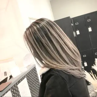 セミロング カラー ヘアアレンジ アンドウ ユウ/ レイヤーカット/韓国のヘアスタイル