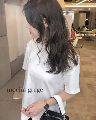 ロング カラー 🤎グレージュ🤎 渋谷🤎坂本拓斗のヘアスタイル