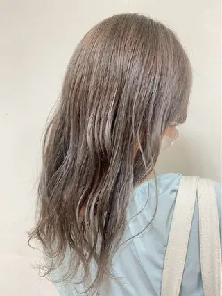 セミロング 北村 咲奈のヘアスタイル