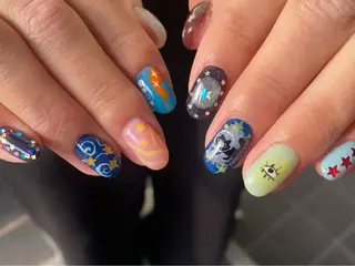 ネイル nano/きもかわ nail🐬🫧のネイルデザイン