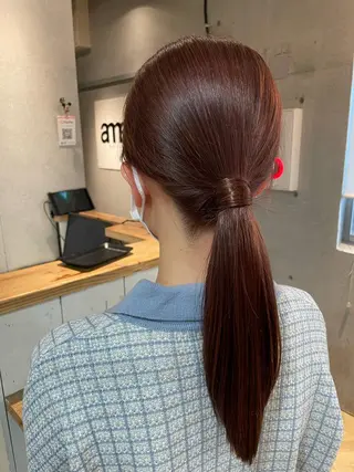 ロング カラー しのはら まどかのヘアスタイル