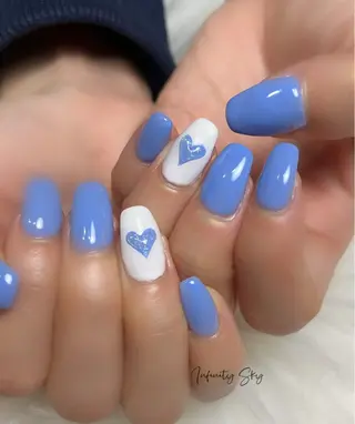 ネイル infinity skyのネイルデザイン