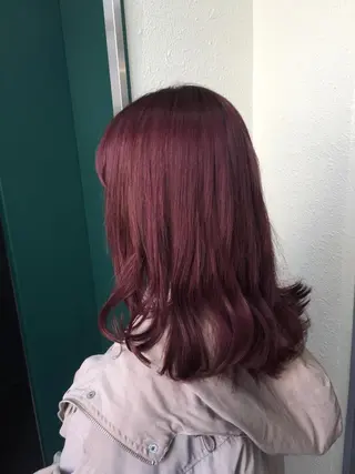 ミディアム カラー 💘透明感カラー💘 沖本 将宏のヘアスタイル