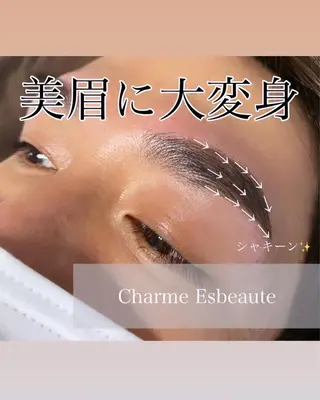 アイブロウ Charme Esbeaute所属・南森町 ｃｅのマツエク・マツパデザイン