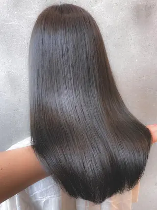 セミロング カラー SALOWIN原宿AROA店所属・顔まわり神カット✂︎ 齋藤雄大【表参道】のヘアスタイル