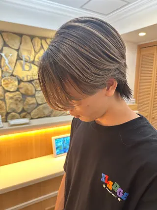 メンズ eL HAIR SALON なんば店所属・ブリーチカラー特化 /焼田貴明のヘアスタイル