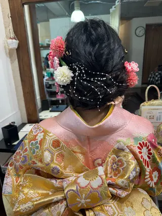 ロング ヘアアレンジ moana大宮所属・mio ☆のヘアスタイル