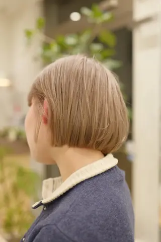 ショート カラー パーマ ⭐️ボブ/ショート りゅうしんのヘアスタイル