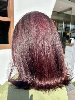 カラー 美容室 Jフィドルファドル所属・わきた かずなのヘアスタイル