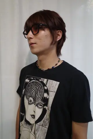 カラー メンズ 高村 怜のヘアスタイル