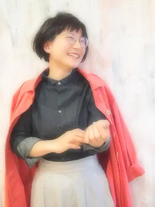 ショート newi saLyu 片岡ふきのヘアスタイル