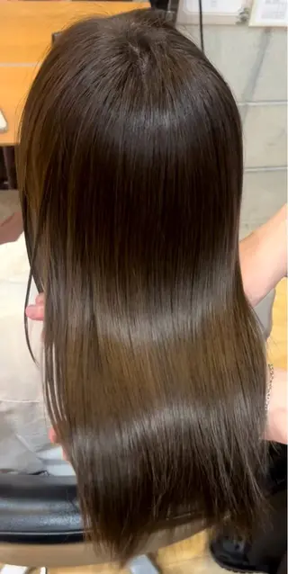 セミロング カラー i.+SAPPORO所属・艶ワンカラー♡ ゆうかのヘアスタイル