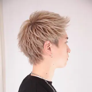 ショート カラー パーマ メンズ BIRTH by Happiness所属・【メンズ専門】 古田　隆悟のヘアスタイル